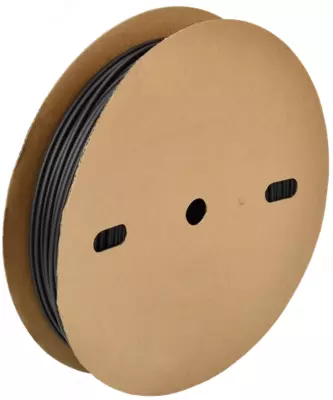 TTU ng-LS 5/2 5 qora (200m/paket) IEK issiqlik qisqarish trubkasi
